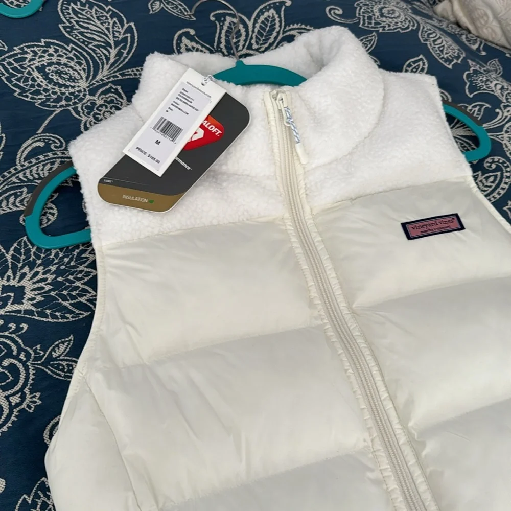 NWT VINEYARD VINES WHITE VEST - MEDIUM - Picture 2 of 13